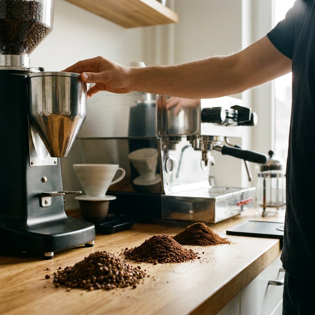 Maalgraad koffie