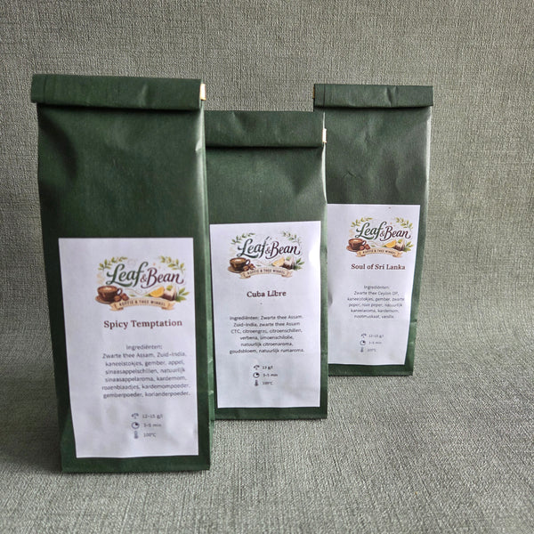 Black tea trio