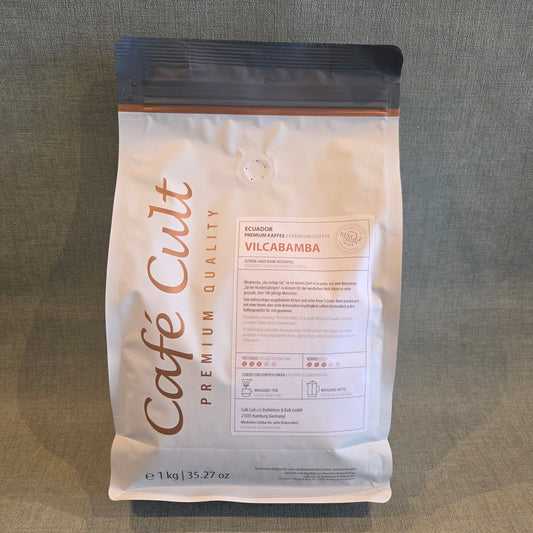 Coffee Ecuador Vilcabamba koffiebonen 1kg gebalanceerde originekoffie met chocolade en fruitige toetsen van Leaf & Bean